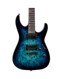 ESP LTD M-200DX NT Electric Guitar in Blue Burst