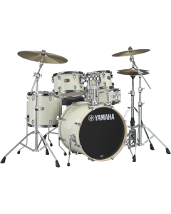 Yamaha Stage Custom Birch Fusion 5-Piece Drum Kit in Classic White