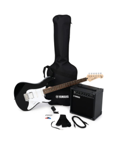 Yamaha Gigmaker Level Up Electric Guitar Pack in Black