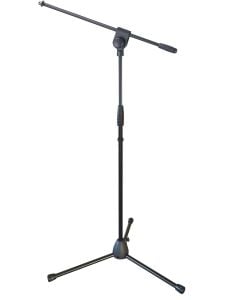 K-Audio Microphone Boom Stand with Heavy Duty Die-Cast Base - Black