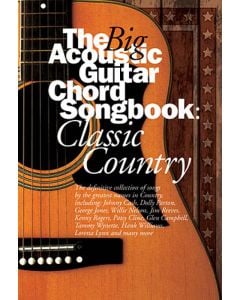 The Big Acoustic Guitar Chord Songbook Classic Country