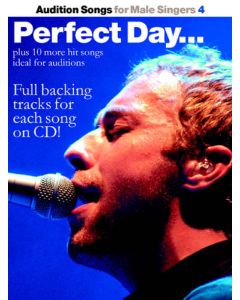 Audition Songs For Male Singers 4 Perfect Day Bk/Cd