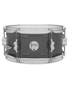 PDP Concept Series 6" x 12" Black Nickel Over Steel Shell Snare Drum