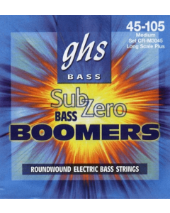 GHS CR M3045 Subzero Bass Boomers Guitar Strings 45-105 Gauge