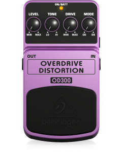 Behringer OD300 Overdrive And Distortion Pedal