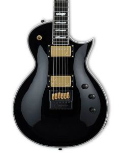 ESP E-II Eclipse Full Thickness Evertune Electric Guitar in Black