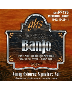 GHS PF175 5 String Banjo  11-22/11
