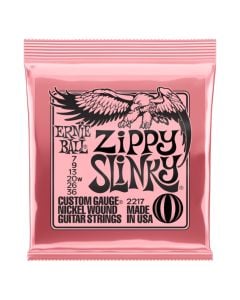 Ernie Ball Zippy Slinky Nickel Wound Electric Guitar Strings 7-36 Gauge