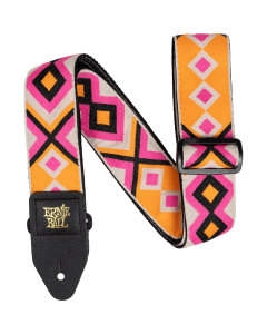 Ernie Ball Classic Jacquard Guitar Bass Strap in Electric Diamond