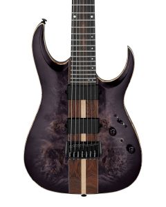 Ibanez RGA217P1PB 7 String Electric Guitar in Deep Twilight Burst Low Gloss