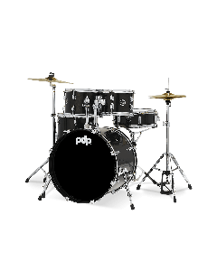PDP Center Stage 20" Kick 5-Piece Complete Kit in Black Onyx