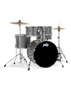 PDP Center Stage 20" 5 Piece Drum Kit in Silver Sparkle