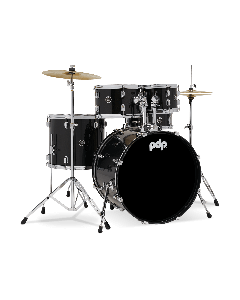 PDP Center Stage 22" 5 Piece Drum Kit in Black Onyx