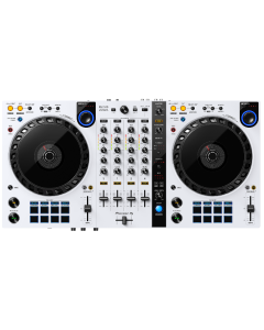 Pioneer DJ DDJFLX6W 4 Channel DJ Controller For Rekordbox And Serato DJ Pro in White