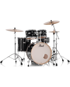 Pearl Professional Maple 4-Piece Shell Pack in Matte Caviar Black