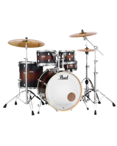 Pearl Decade Maple 22 Fusion Plus 5 Piece Drum Kit in Satin Brown Burst