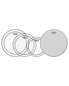 Remo Pinstripe Clear Fusion Pack & Ambassador Head