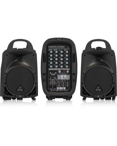 Behringer Europort PPA500BT Ultra Compact 500W 6 Channel Portable PA System
