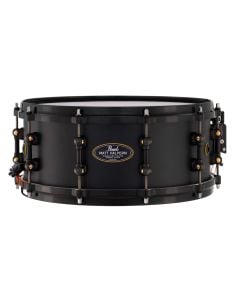 Pearl Matt Halpern 14"x6" Signature Snare Drum Black on Brass