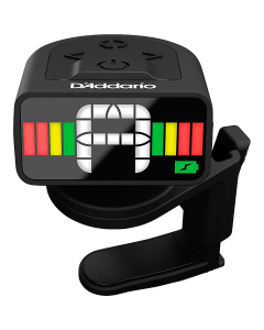 D'Addario NS Micro Rechargeable Headstock Tuner in Black