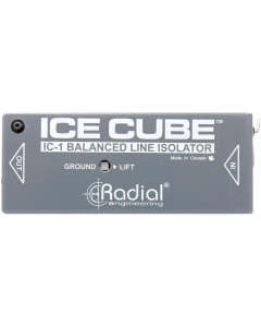 Radial IC-1 Single Channel Passive XLR Line Isolator