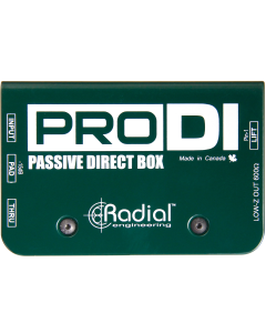 Radial ProDI 1-channel Passive Instrument Direct Box