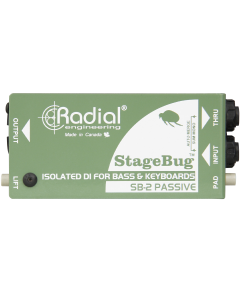 Radial StageBug SB-2 1-channel Passive Instrument Direct Box