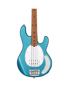 Sterling By Music Man StingRay RAY34 Bass Guitar in Blue Sparkle