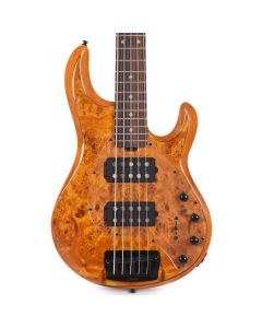 Sterling By Music Man StingRay Ray 35 HH in Amber Poplar Burl