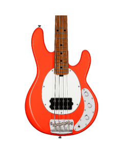 Sterling by Music Man StingRay 4 Short Scale Bass Guitar in Fiesta Red