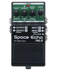 BOSS RE2 Space Echo Delay and Reverb Pedal