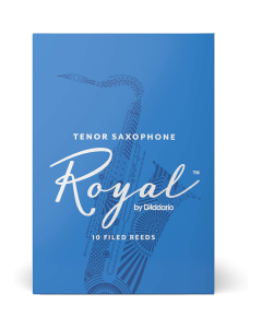 Royal By D'Addario Tenor Saxophone Reeds Strength 2.0 10 Pack