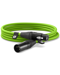 RODE XLR3  3m Premium XLR Cable in Green