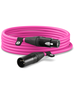 RODE XLR3 6m Premium XLR Cable in Pink