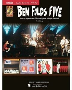 Ben Folds Five Keyboard Signature Licks Book & CD