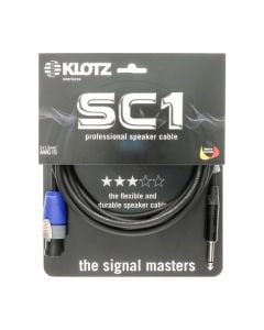 Klotz SC1 1m Speaker Cable Neutrik SpeakON/Jack