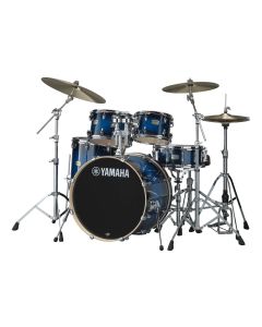 Yamaha Stage Custom Birch Euro 5 Piece Drum Kit in Deep Blue Sunburst