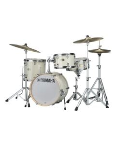 Yamaha Stage Custom Bop Drum Kit Package w/Crosstown Hardware in Classic White
