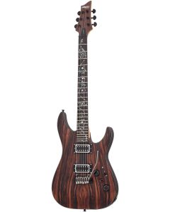 Schecter C-1 Exotic Ebony in Natural Satin (NS)