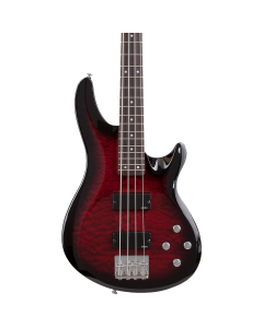 Schecter C-4 Plus Electric Bass in See Through Cherry Burst