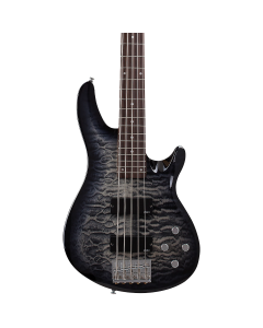 Schecter C-5 Plus Electric Bass in Charcoal Burst