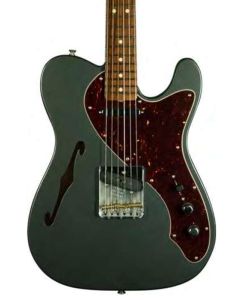 Fender Custom Shop 1950's Thinline Tele Deluxe Closet Classic, Rosewood Neck in Aged Charcoal Frost Metallic