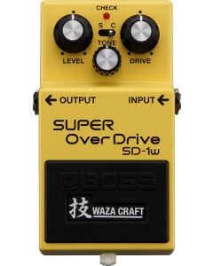 Boss SD1W Waza Craft Special Edition SUPER OverDrive Pedal