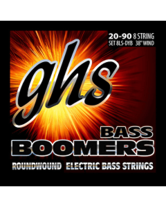 GHS 8LS DYB Bass Boomers Guitar Strings 20-90 Gauge