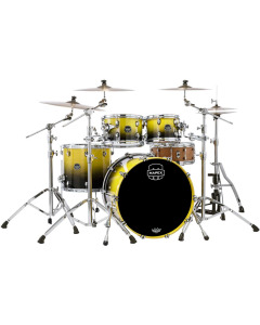 Mapex Saturn Rock 4-Piece Shell Pack in Sulphur Fade