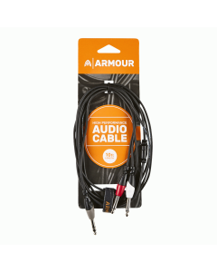 Armour RCA22 10FT High Performance 2xRCA To 2xRCA Audio Cable