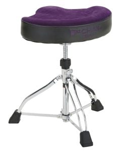 Tama HT530PUCN 1st Chair Glide Rider Cloth Top Seat in Purple