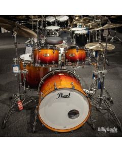 Pearl Reference One 22" 4-Piece Shell Pack with L-Arm Mounts  in Cherry Amber Fade