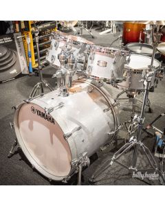 Yamaha Absolute Hybrid Maple 5 Piece Drum Kit in Silver Sparkle