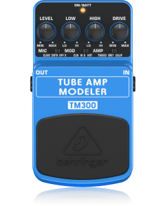 Behringer TM300 Tube Amplifier Modeler Pedal